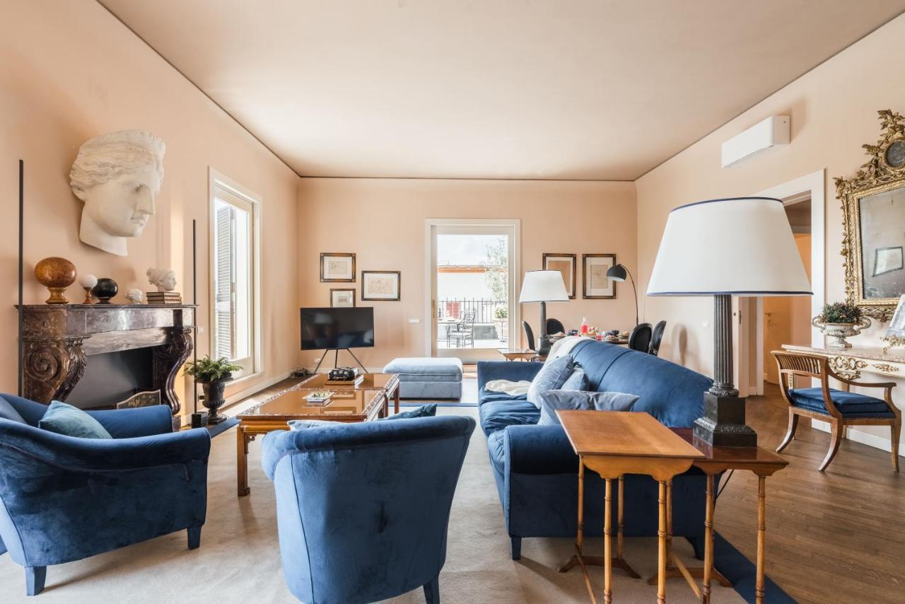 The Best Rent - Spacious Apartment With Terraces With Panoramic View Of Rome Bagian luar foto