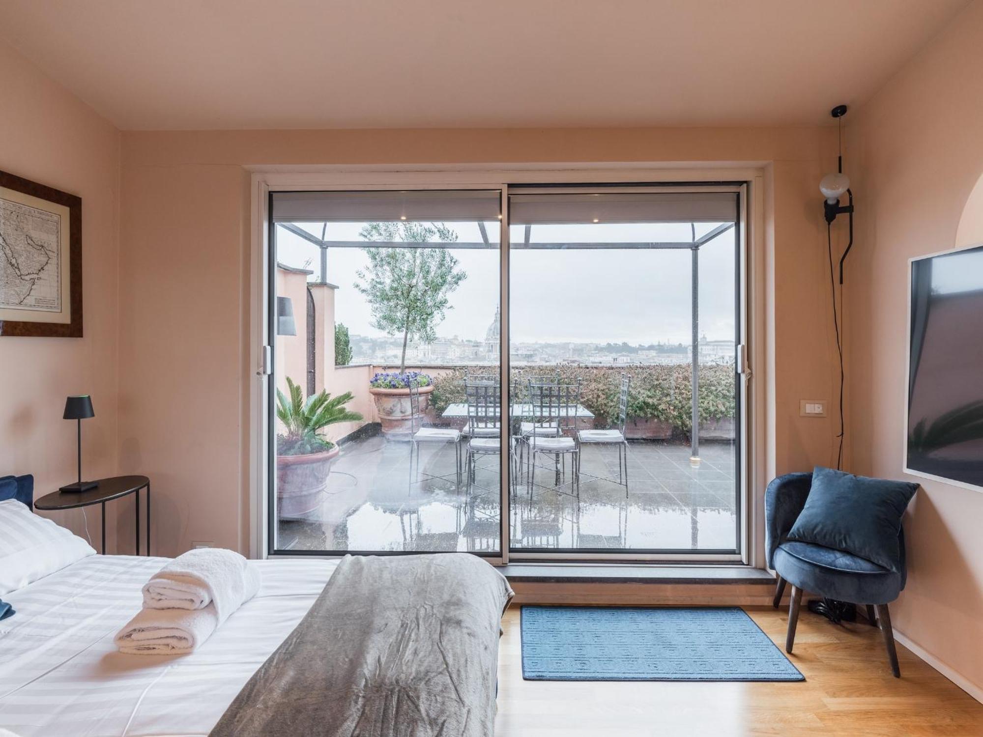 The Best Rent - Spacious Apartment With Terraces With Panoramic View Of Rome Bagian luar foto